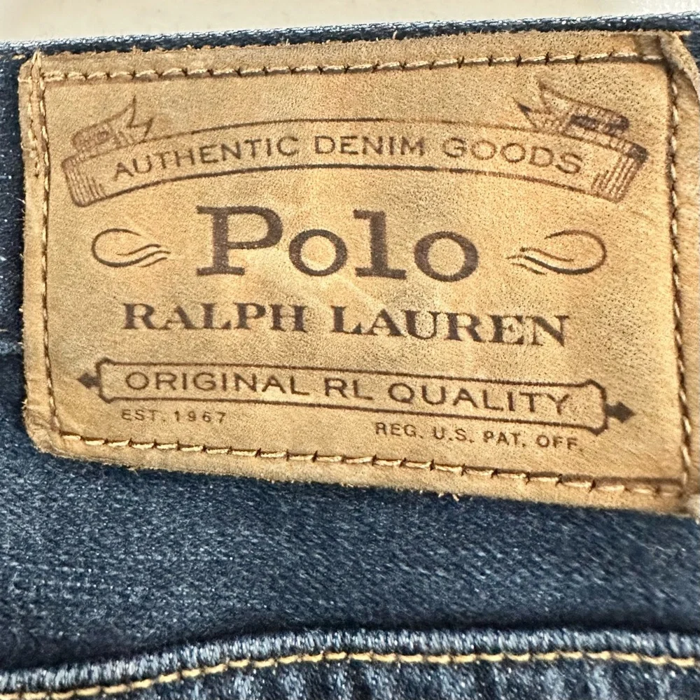 Polo‎ Ralph Lauren Hampton Relaxed Straight Jeans Mens 42x36 Blue dark wash